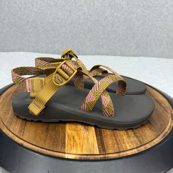 Chaco Sandals Women's 10 Z/Cloud Pink Brown Strappy - Picture 1 of 5